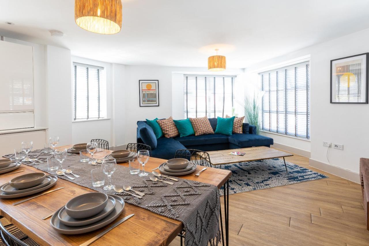 X-Large Two Bedroom & Two Bathroom Apartment With Free Evening Parking Southampton Exterior foto