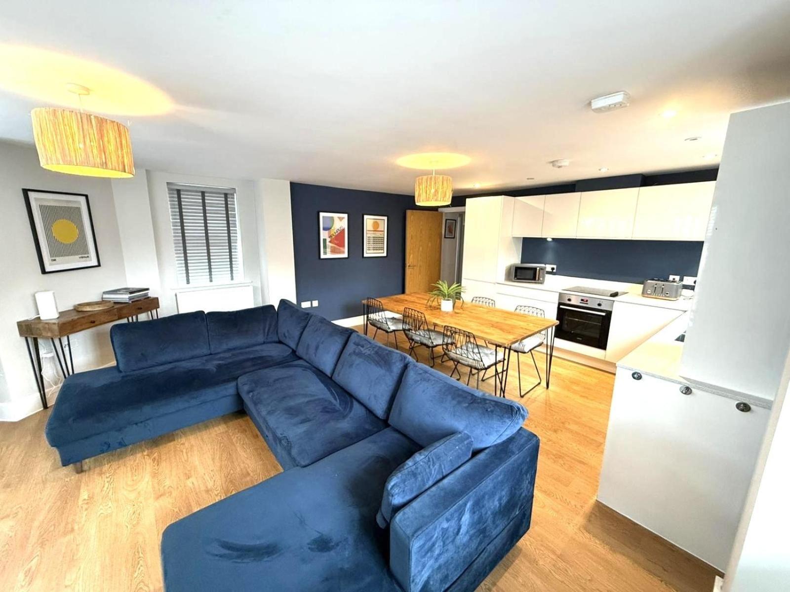 X-Large Two Bedroom & Two Bathroom Apartment With Free Evening Parking Southampton Exterior foto